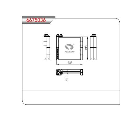 適用于豐田08-14 豐田GRJ200/VDJ200/UZJ200昂 蒸發(fā)器