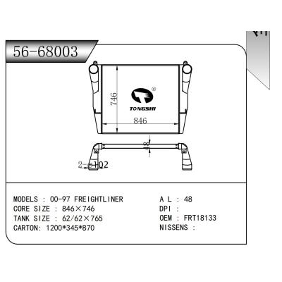 適用于 00-97 FREIGHTLINER 中冷器