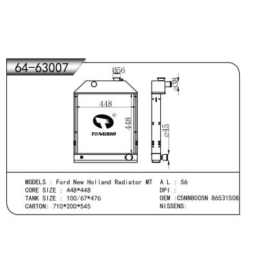 適用于 Ford福特 New Holland Radiator MT 散熱器